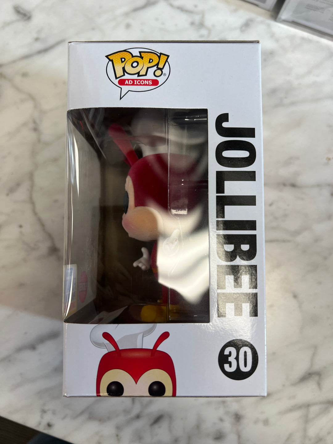 Funko Pop! Ad Icons Jollibee #30 Flocked Funatic Philippines Limited Edition Damaged Head FP121824