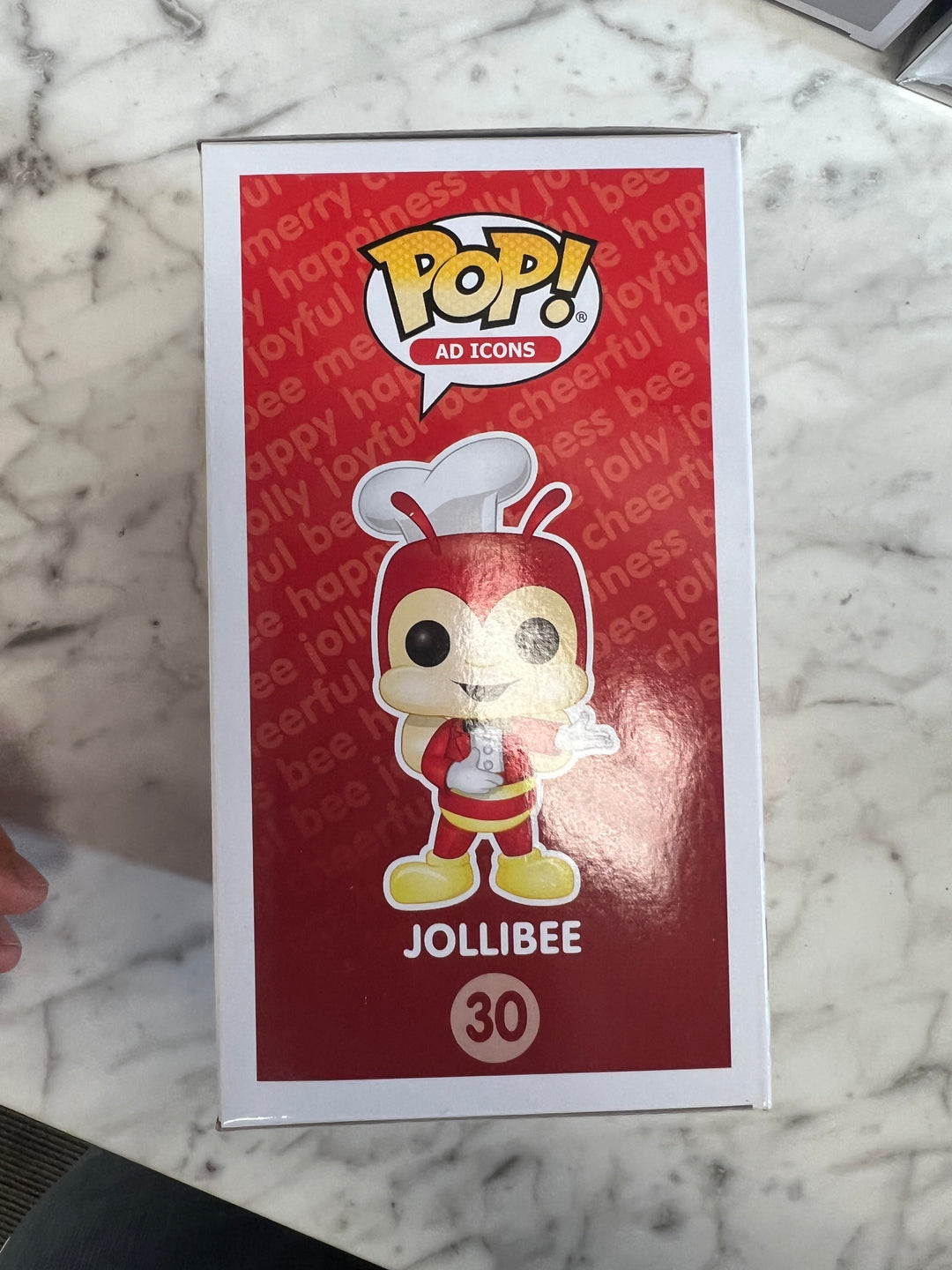 Funko Pop! Ad Icons Jollibee #30 Flocked Funatic Philippines Limited Edition Damaged Head FP121824