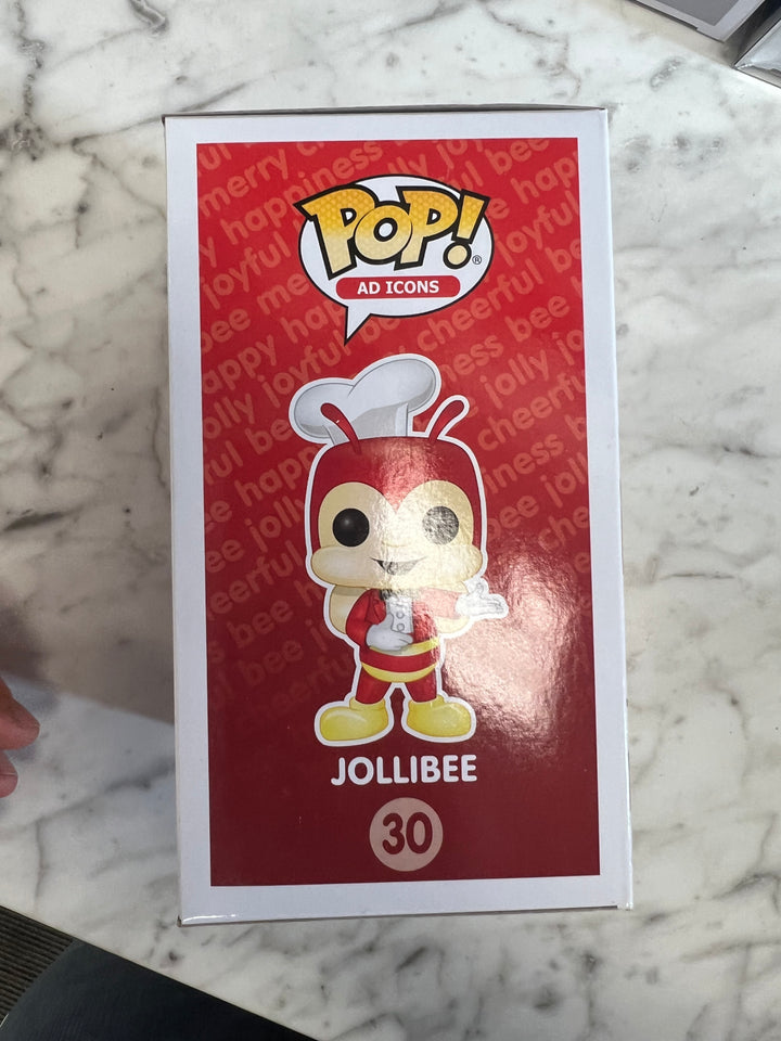 Funko Pop! Ad Icons Jollibee #30 Flocked Funatic Philippines Limited Edition Damaged Head FP121824