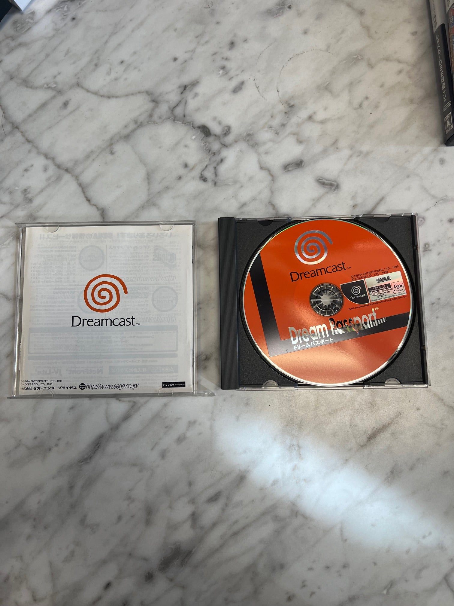 JAPANESE Sega Dreamcast Dream Passport Disc IMP91824 – Core Gaming