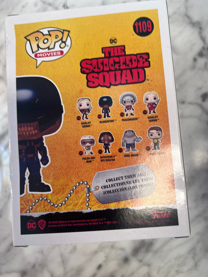 Funko Pop! Bloodsport #1109 Squished box Suicide Squad FP12326