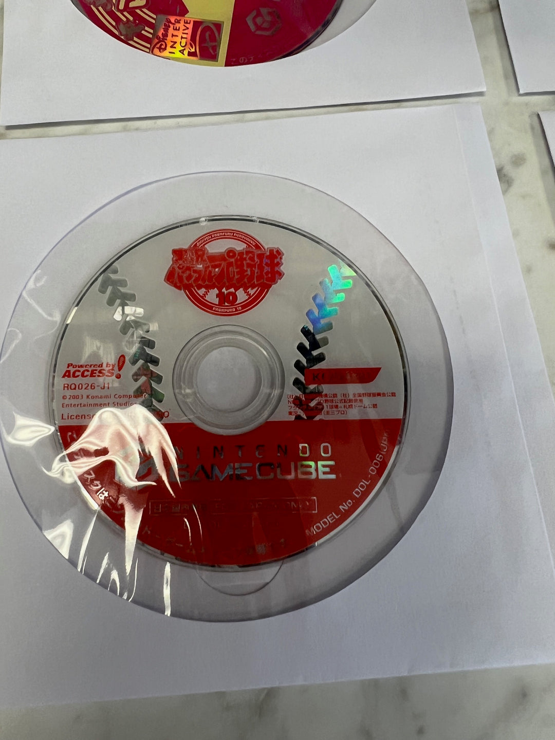 Jikkyou Powerful Pro Yakyuu 10 Nintendo Gamecube Disc Only *Japanese* IMP7324