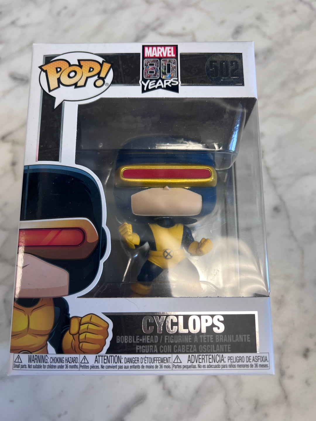Funko Pop! Cyclops #502 Marvel 80 Years X-Men FP93025