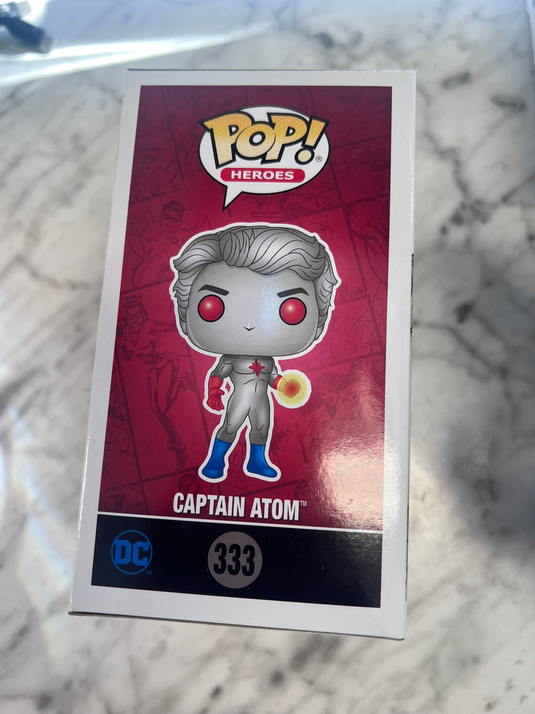 Funko Pop! Captain Atom #333 DC Super Heroes FP12326