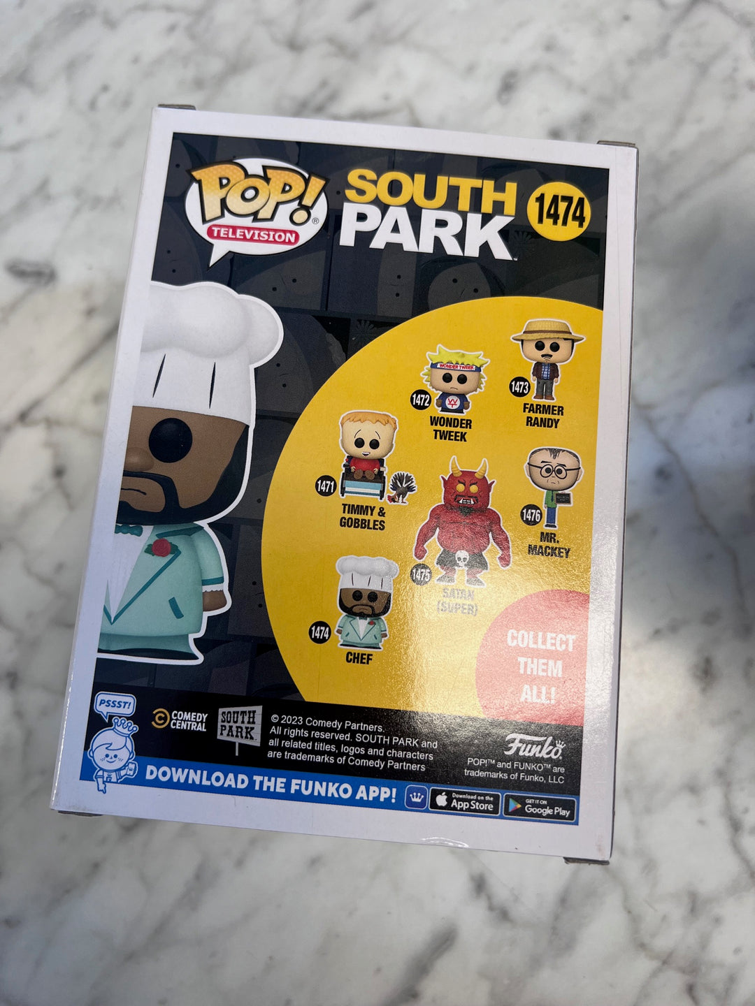 Funko Pop! Chef #1474 South Park FP93025
