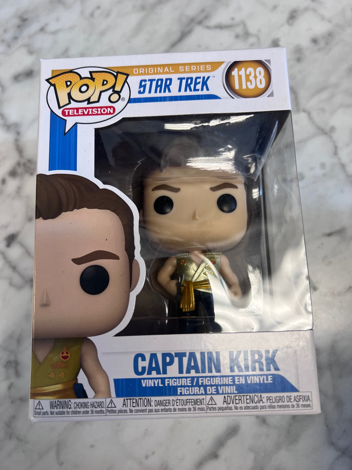 Funko Pop! Captain Kirk #1138 Star Trek The Original Series FP93025