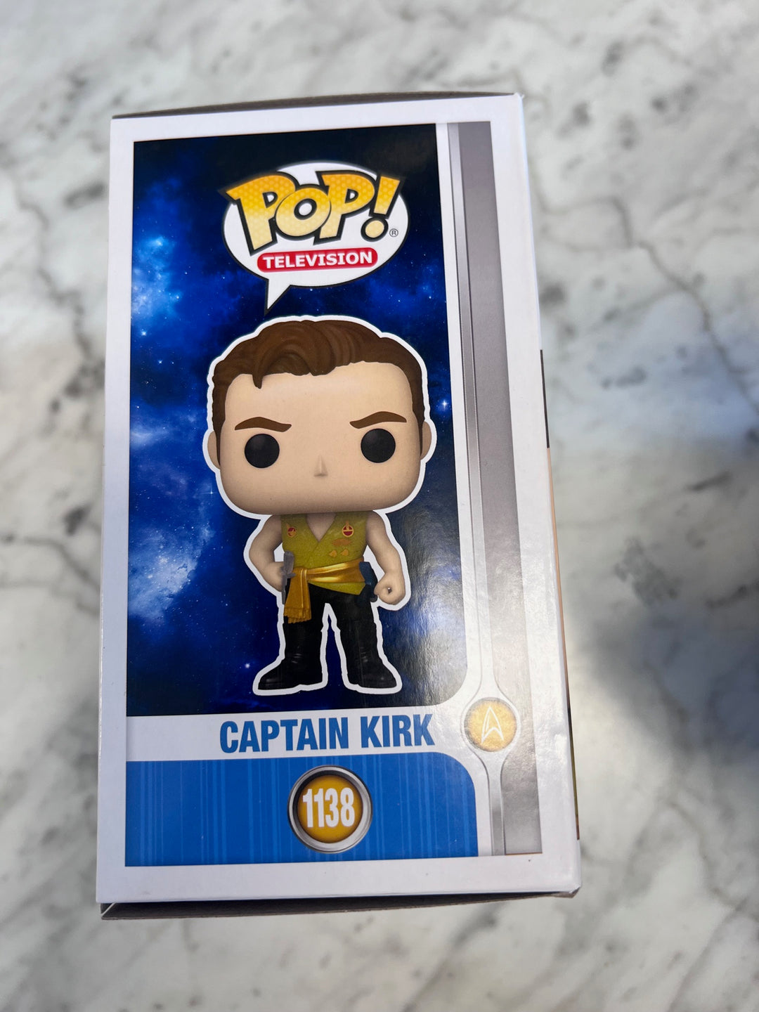 Funko Pop! Captain Kirk #1138 Star Trek The Original Series FP93025