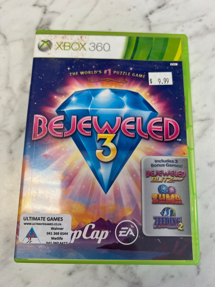 Bejeweled 3 US Seller Xbox 360 *PAL Version* IMP7324