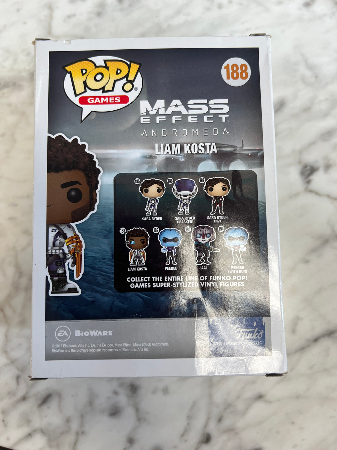 Funko Pop! Liam Kosta #188 Mass Effect Andromeda  FP121824