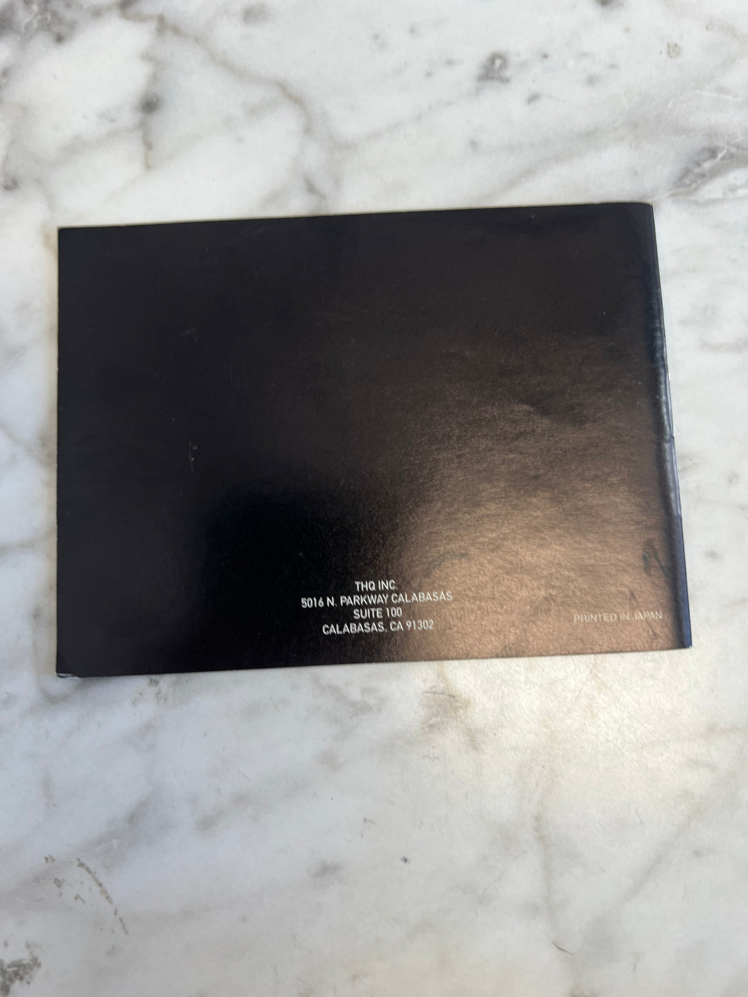 Wrestlemania 2000 Gameboy Color Manual ONLY M4925