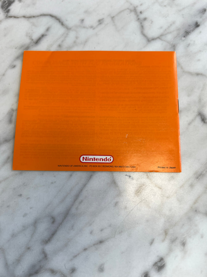 Donkey Kong Classics Original Nintendo NES Manual ONLY M4925