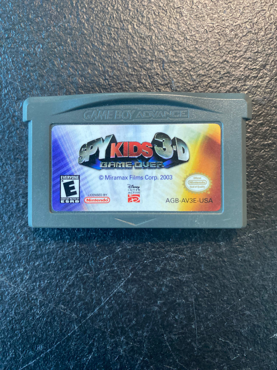 Spy Kids 3D Game Over - Game Boy Advance GBA NI12125