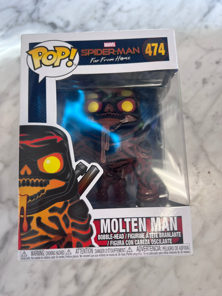 Funko Pop! Molten Man #474 Spider-Man FP12326