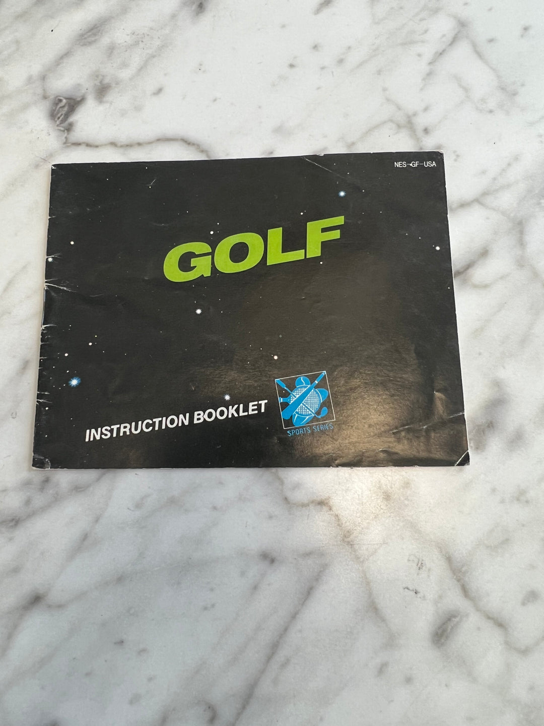Golf Original Nintendo NES Manual ONLY M4925