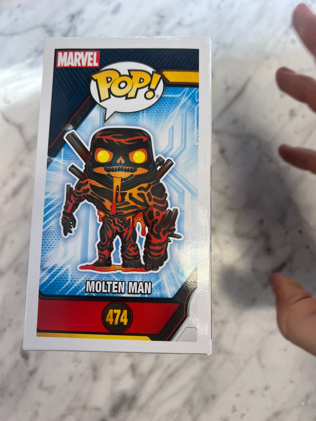 Funko Pop! Molten Man #474 Spider-Man FP12326