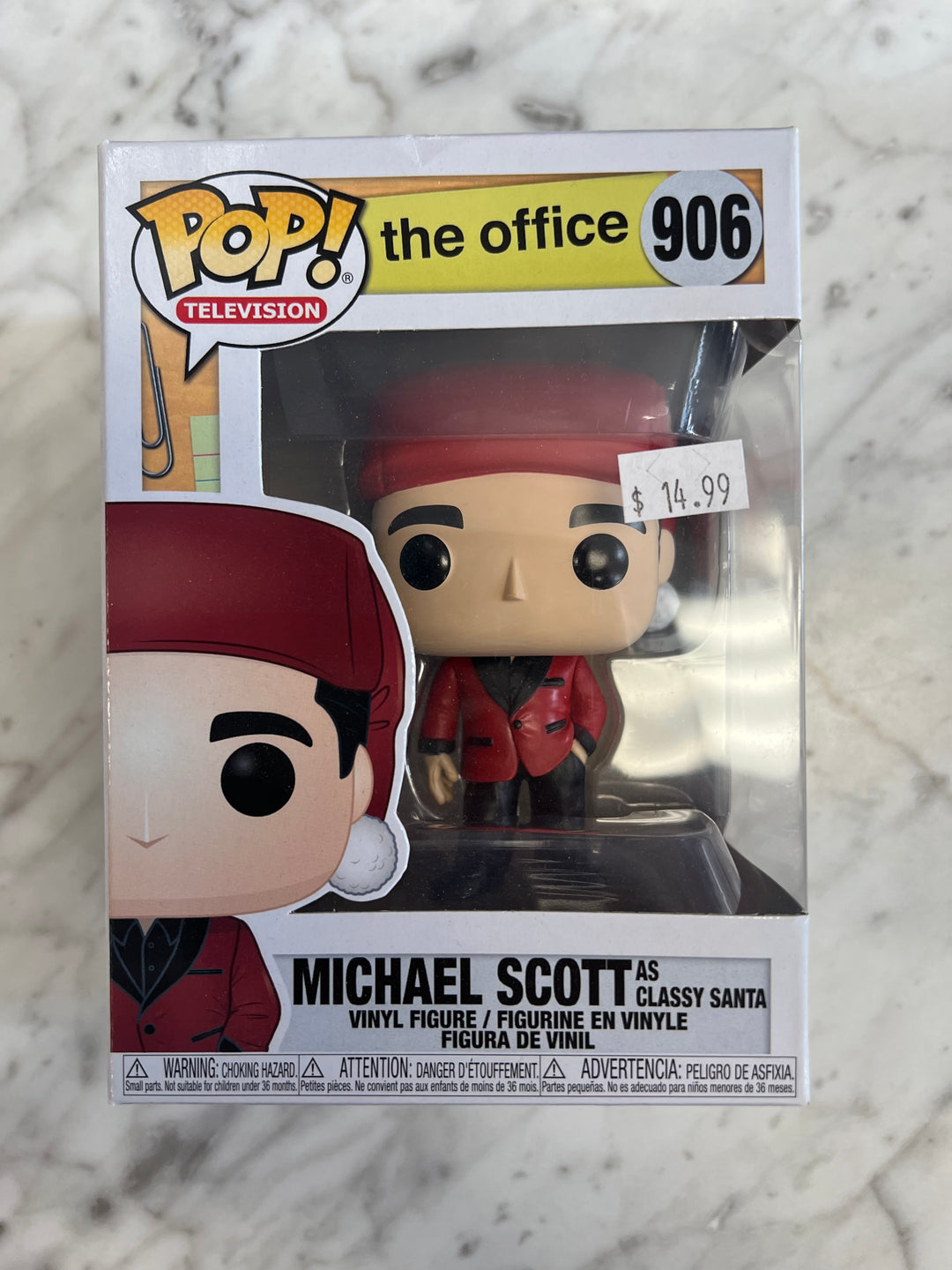 Funko Pop! Michael Scott as Classy Santa #906 The Office   FP121824