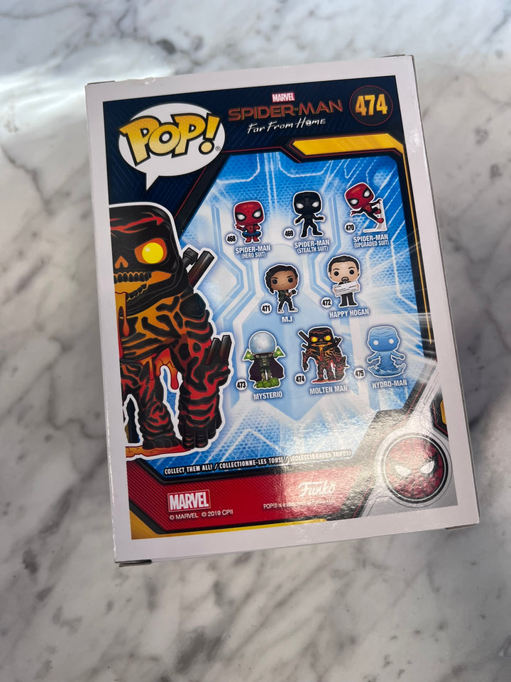 Funko Pop! Molten Man #474 Spider-Man FP12326