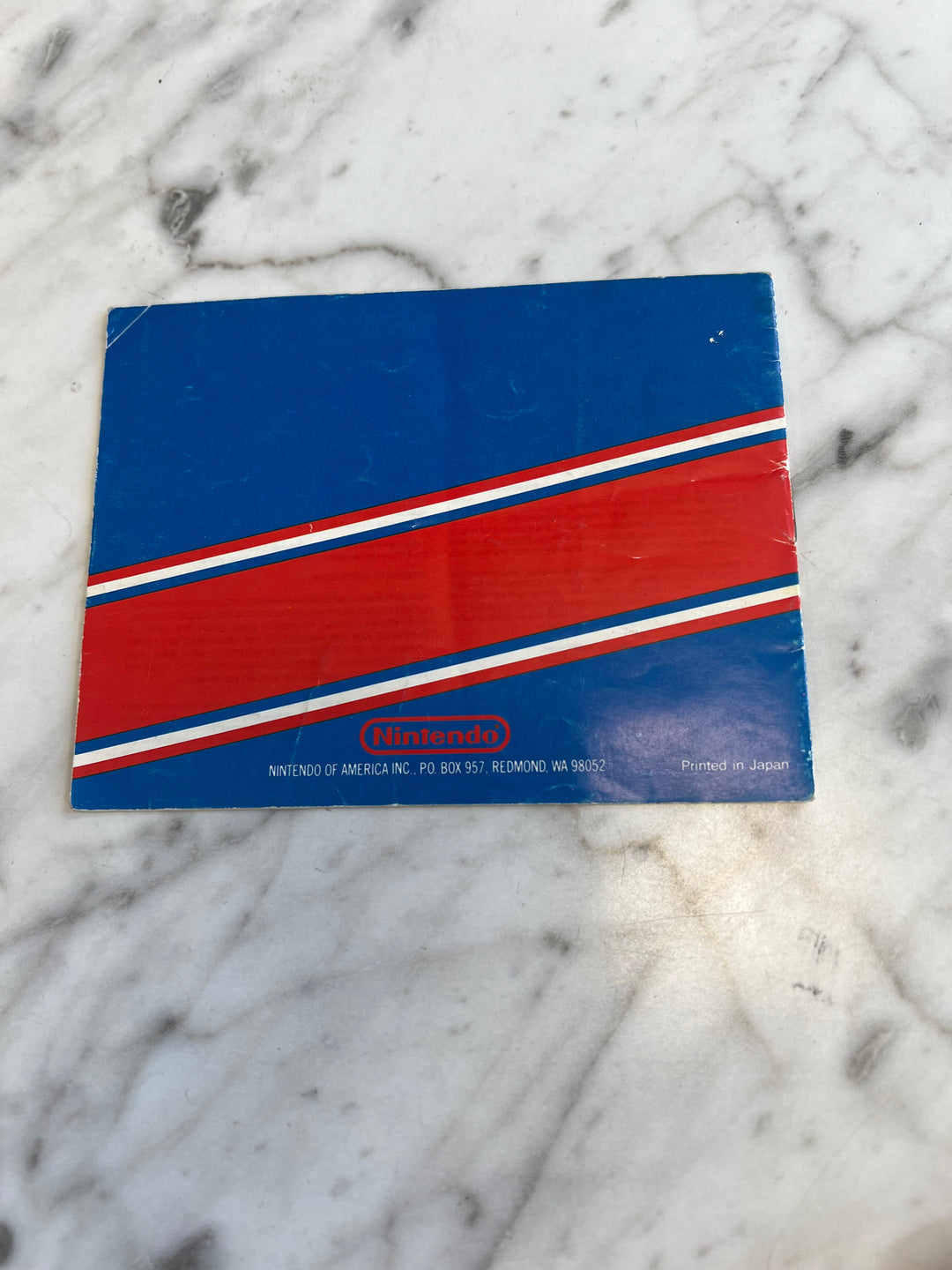 Ice Hockey Nintendo NES Manual ONLY M4925