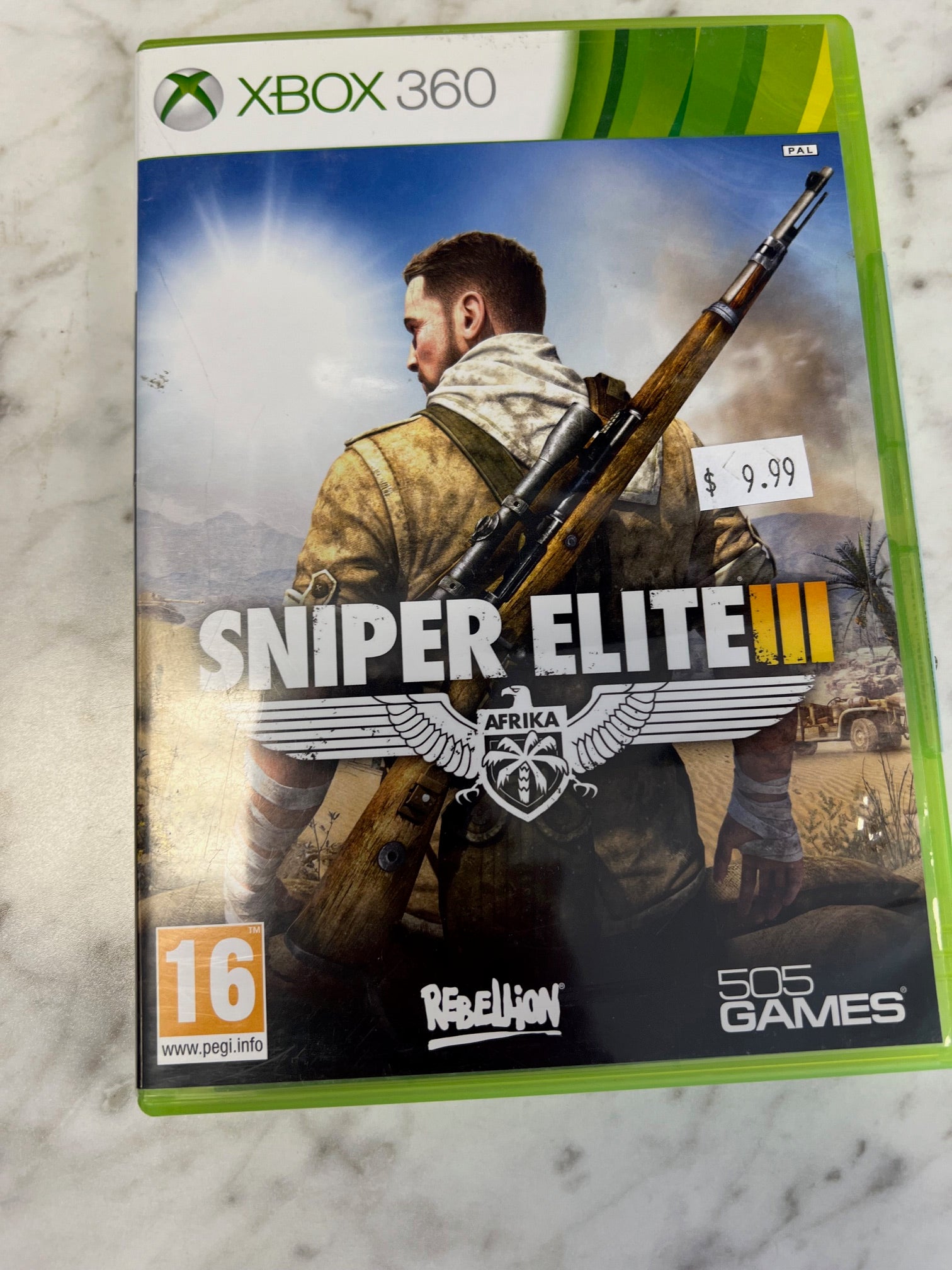 Sniper Elite III US Seller Xbox 360 *PAL Version* IMP7324 – Core