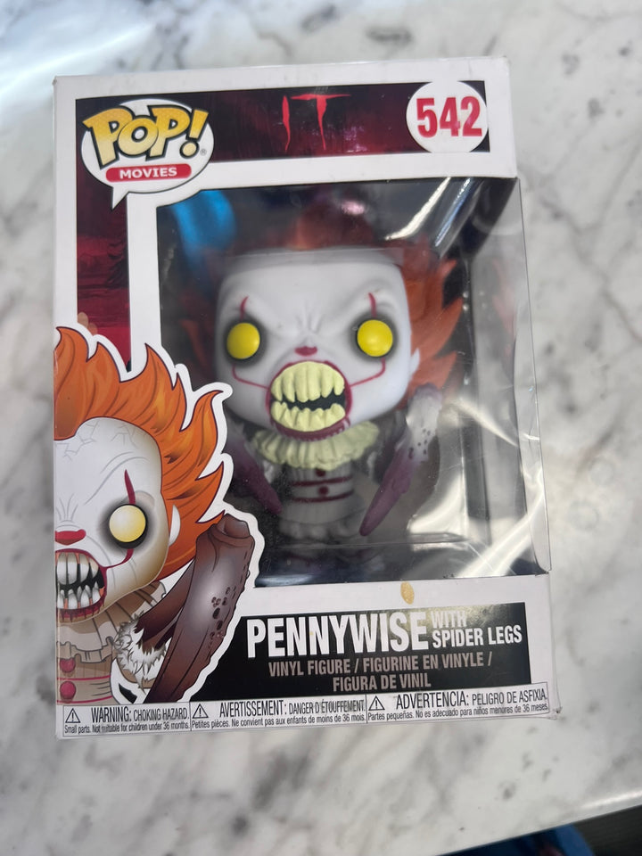 Funko Pop! Pennywise with Spider Legs #542 Pop FP12326
