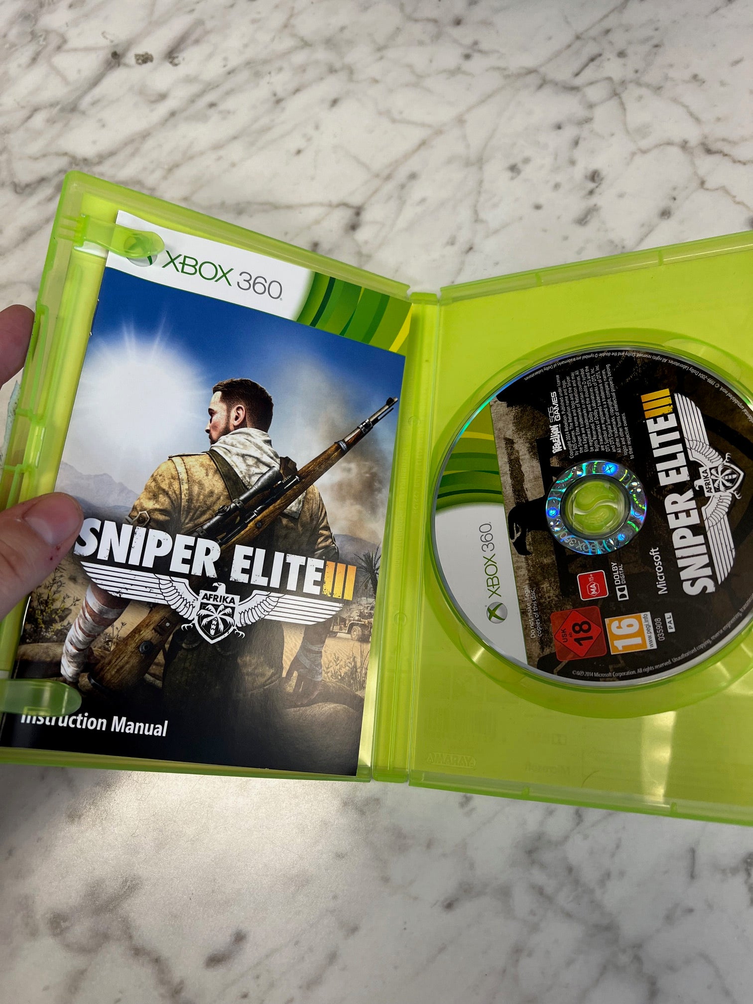Sniper Elite III US Seller Xbox 360 *PAL Version* IMP7324 – Core