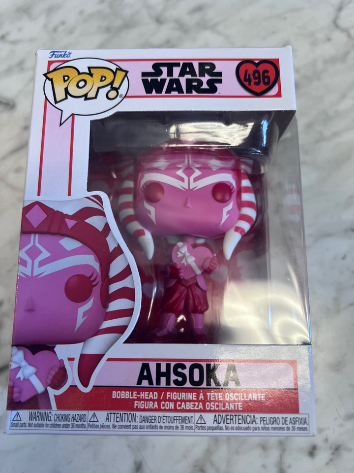Funko Pop! Ahsoka #496 Valentine's Day Star Wars FP93025