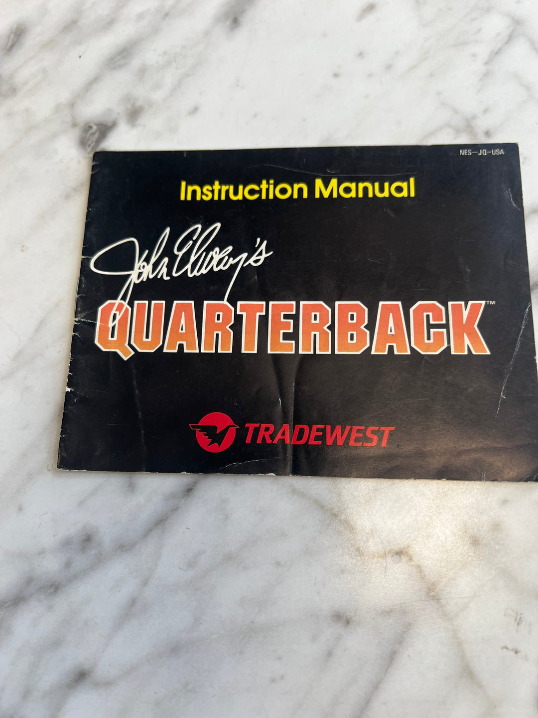 John Elway's Quarterback NES Manual ONLY M4925