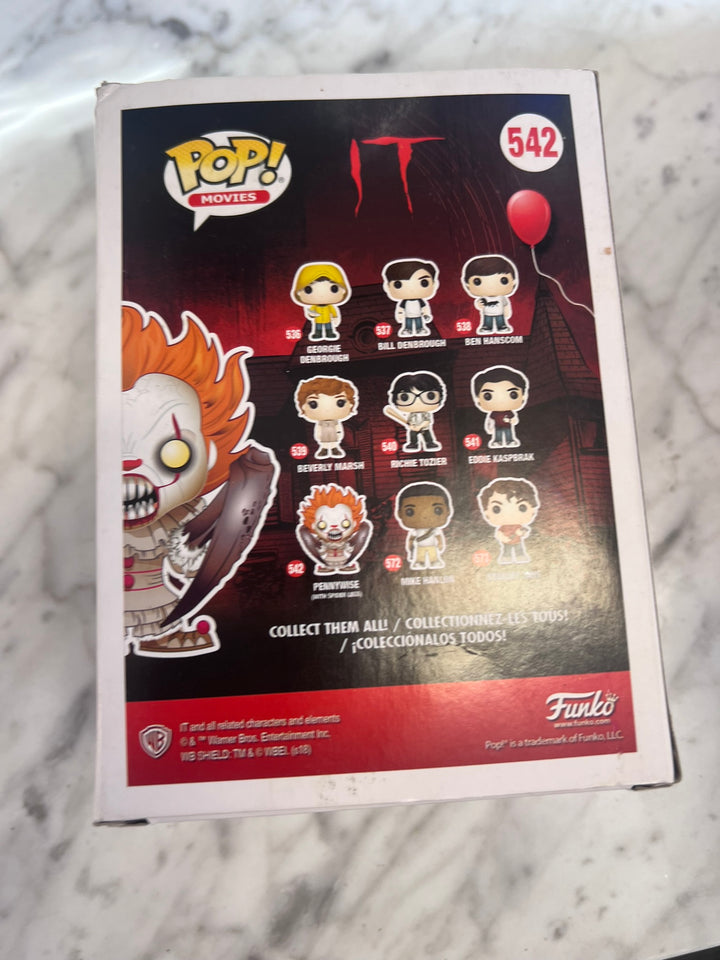 Funko Pop! Pennywise with Spider Legs #542 Pop FP12326