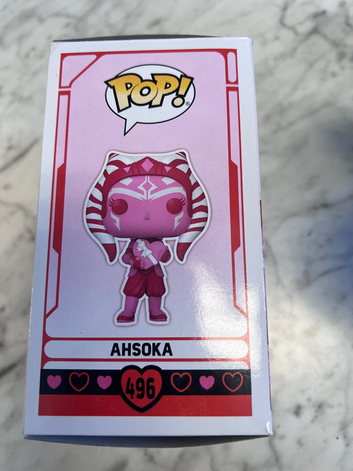 Funko Pop! Ahsoka #496 Valentine's Day Star Wars FP93025