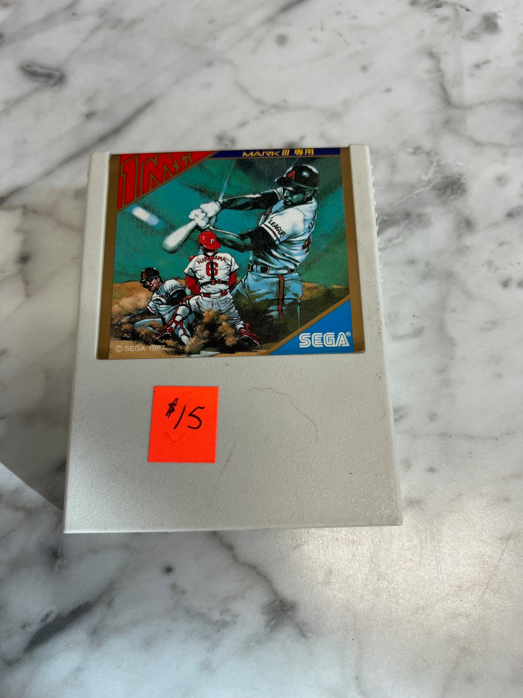 The Pro Baseball Penant Race G-1323 Sega Mark III US Seller IMP91824