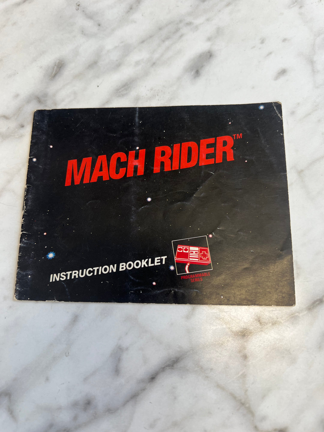Mach Rider NES Manual ONLY M4925