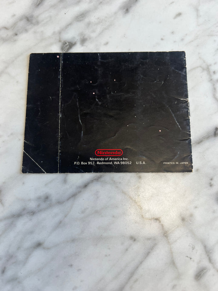 Mach Rider NES Manual ONLY M4925