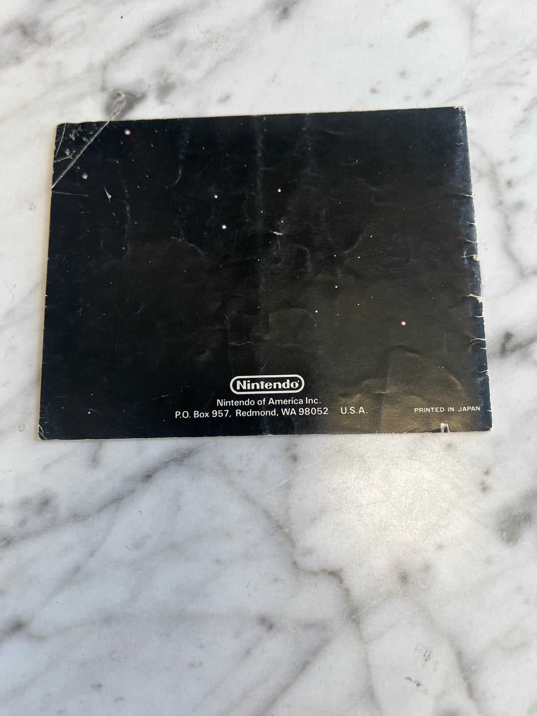 Mario Bros NES Manual ONLY M4925