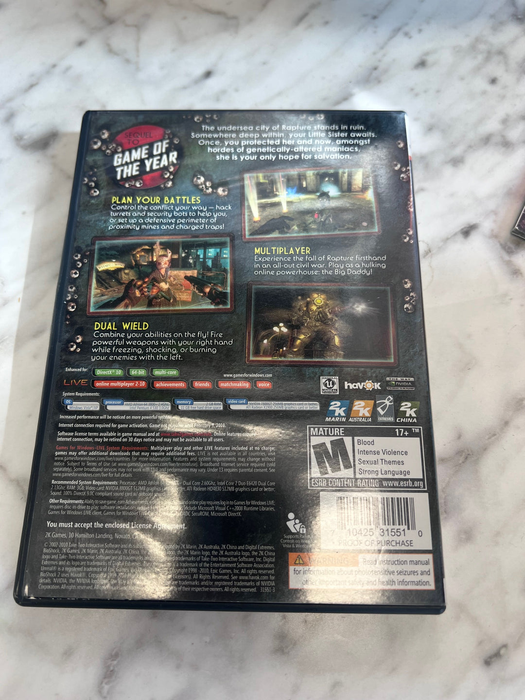 Bioshock 2 - PC DVD-ROM   PC93025