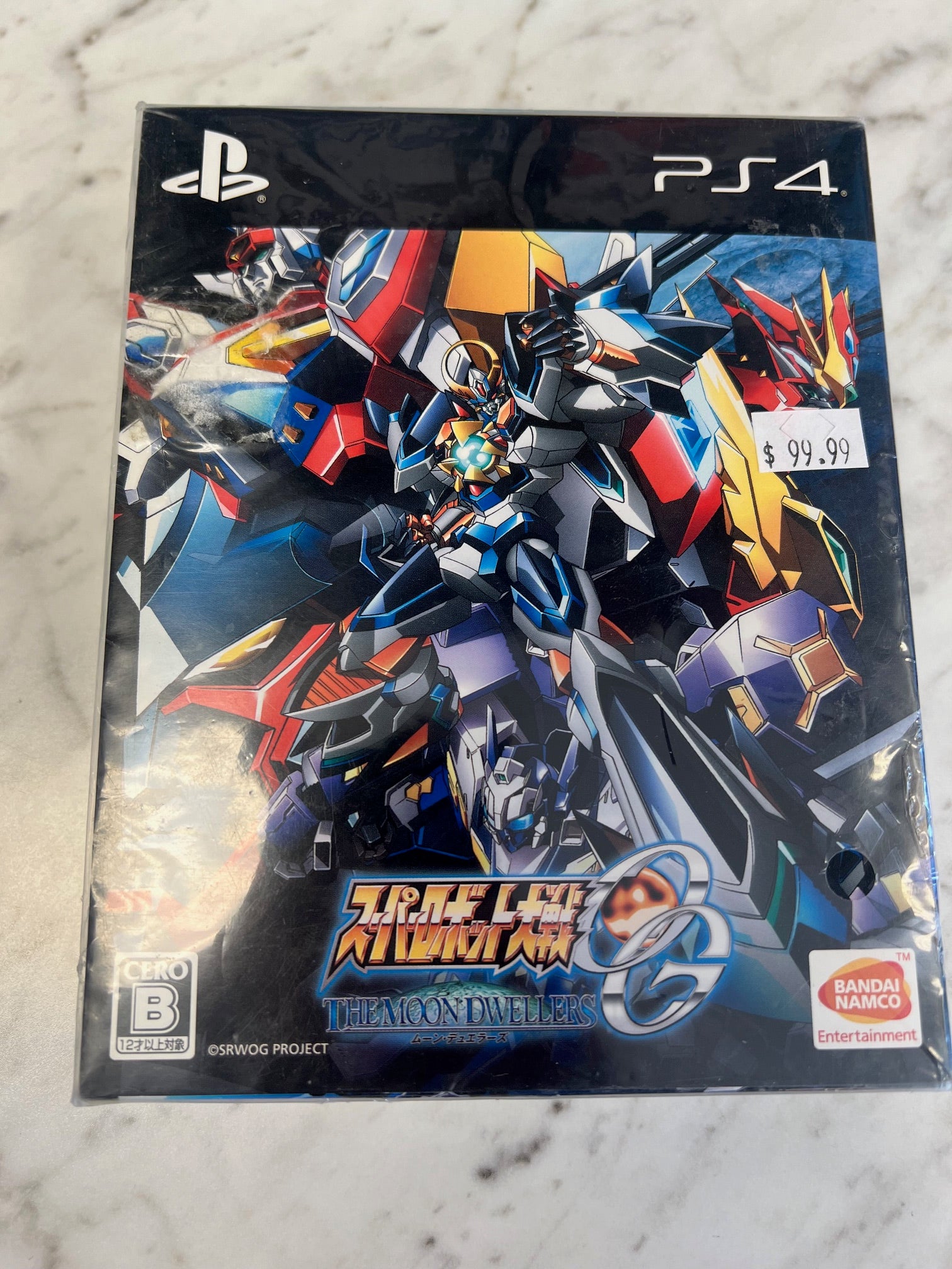 Super Robot Wars OG The Moon Dwellers outlet PS4 Japanese