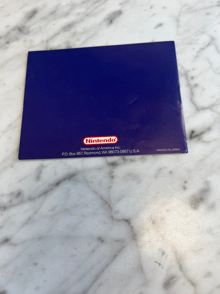 Pin Bot NES Manual ONLY M4925