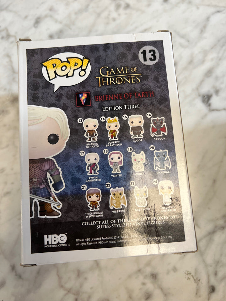 Funko Pop! Brienne of Tarth #13 Game of Thrones Squished Box FP7825