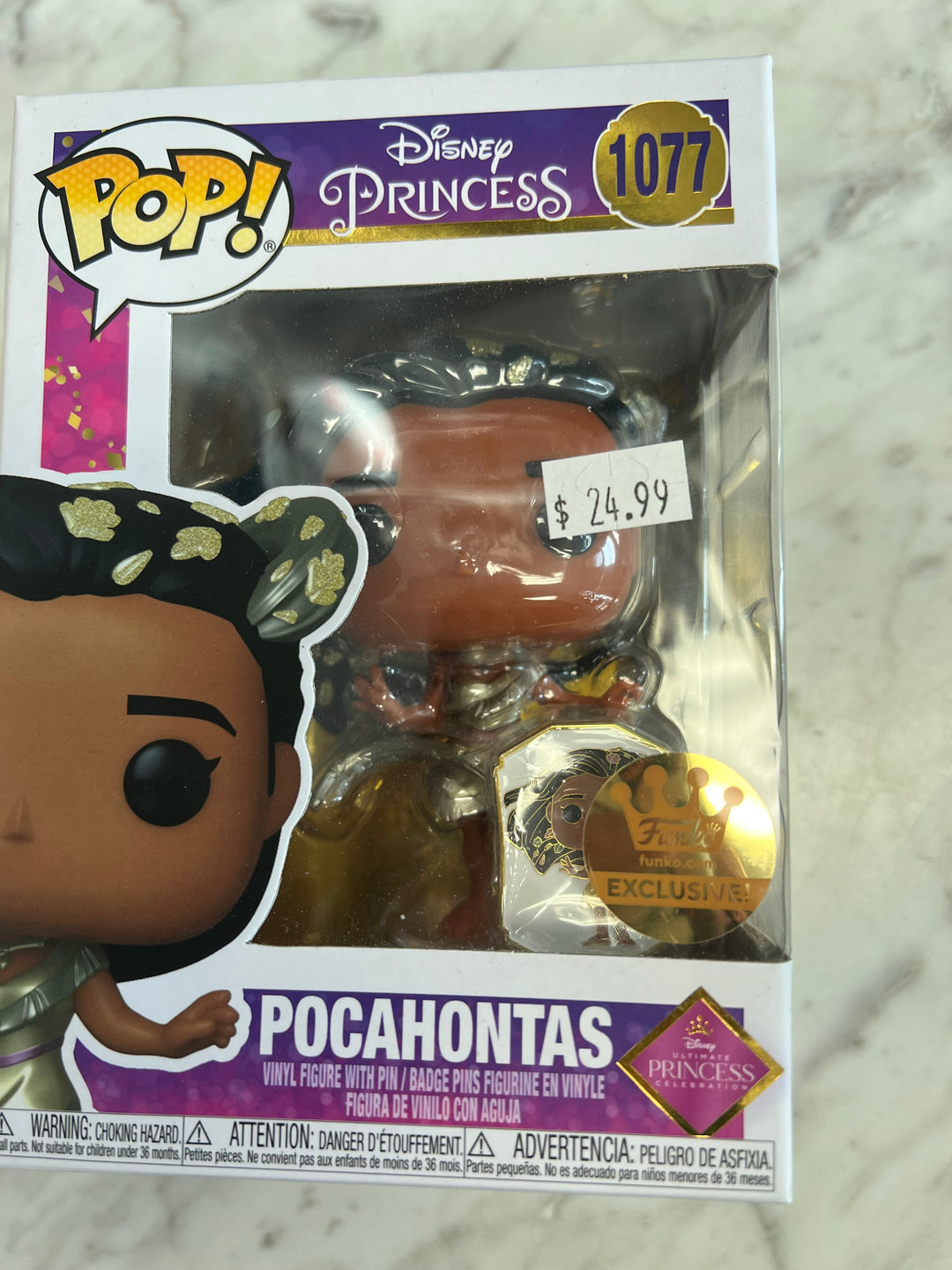 Funko Pop! Pocahontas #1077 Disney Princess FP121824