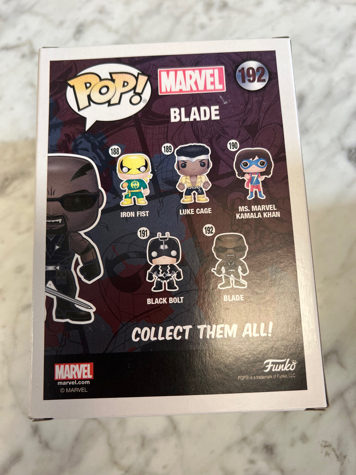 Funko Pop! Blade (Marvel) Damaged Box PX Previews FP31426