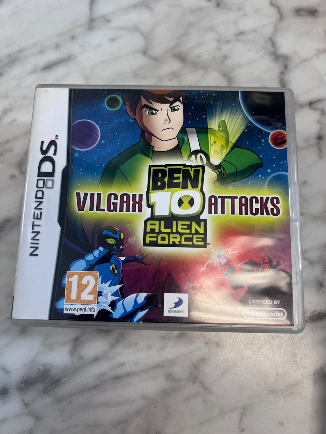 Ben 10 Alien Force Vilgax Attacks - Nintendo DS EUROPEAN IMPORT PAL PEGI Version IMP93025
