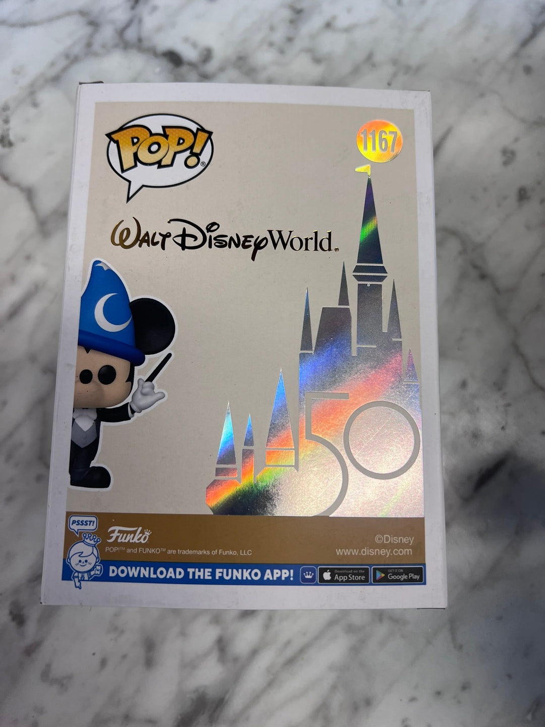 Funko Pop! Philharmonic Mickey Mouse #1167 Disney World 50 FP12326