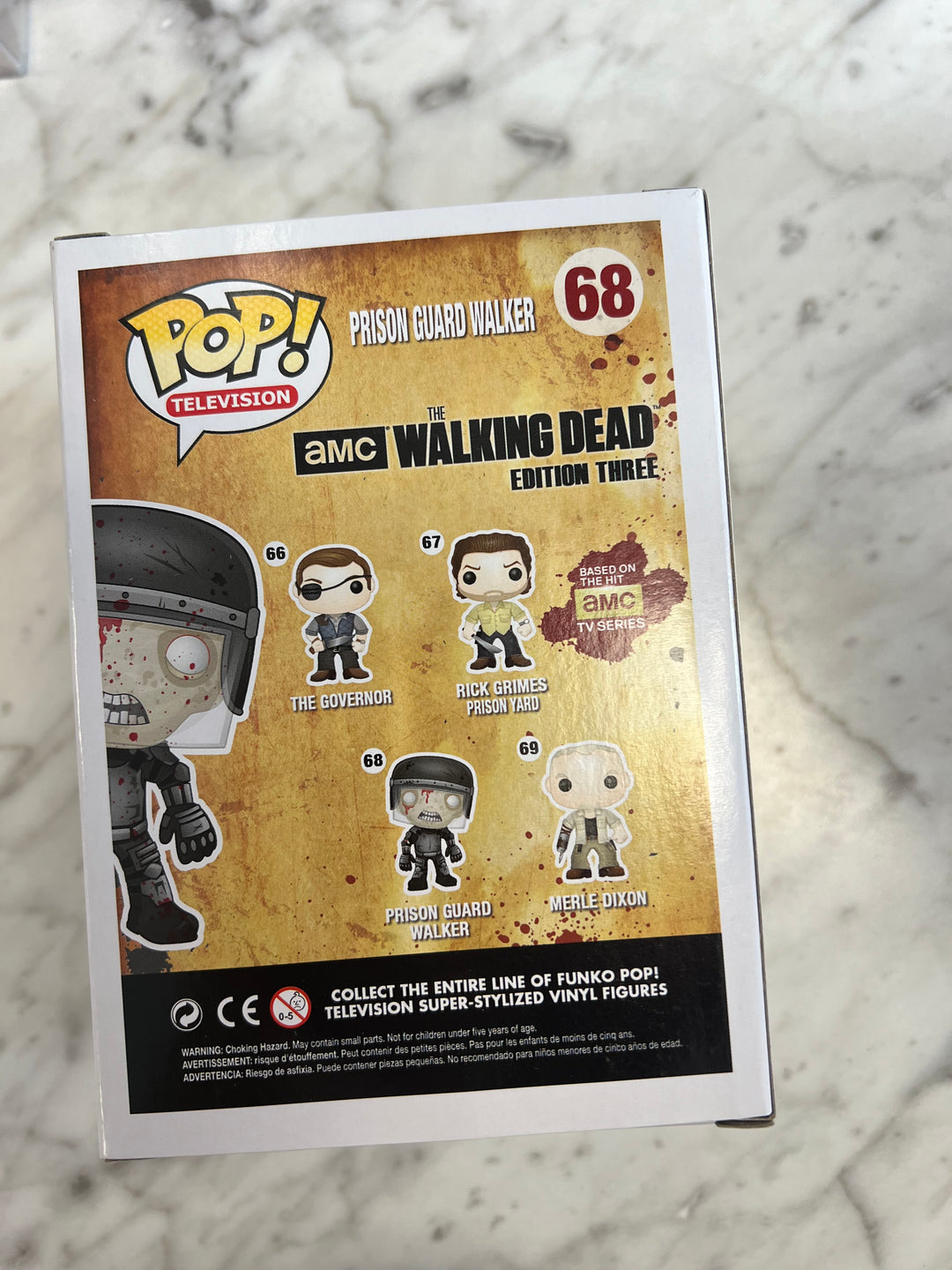 Funko Pop! Prison Guard Walker #68 San Diego Comic Con Exclusive  FP121824