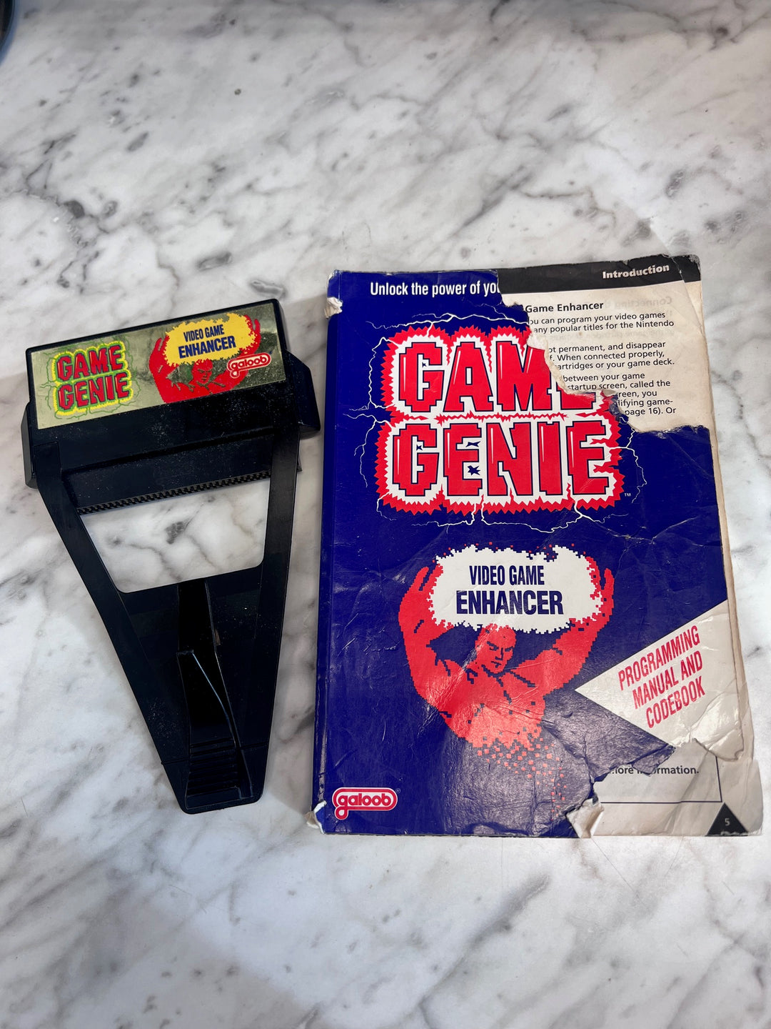 Game Genie for NES with Code Book Untested UA93025