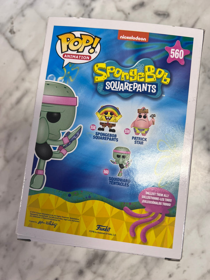 Funko Pop! Squidward Tentacles #560 Spongebob Squarepants Worn Box FP12326
