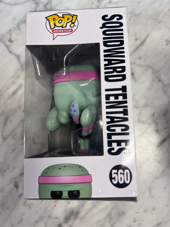 Funko Pop! Squidward Tentacles #560 Spongebob Squarepants Worn Box FP12326