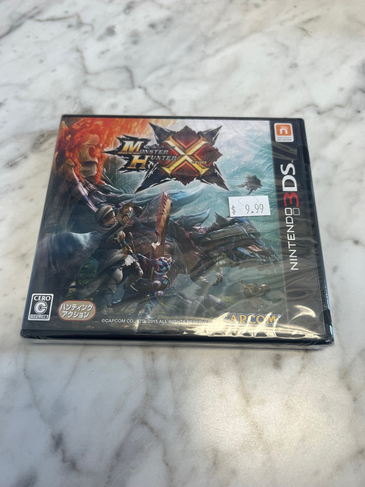 Monster Hunter X Cross Japanese JP Nintendo 3DS NEW    IMP7324