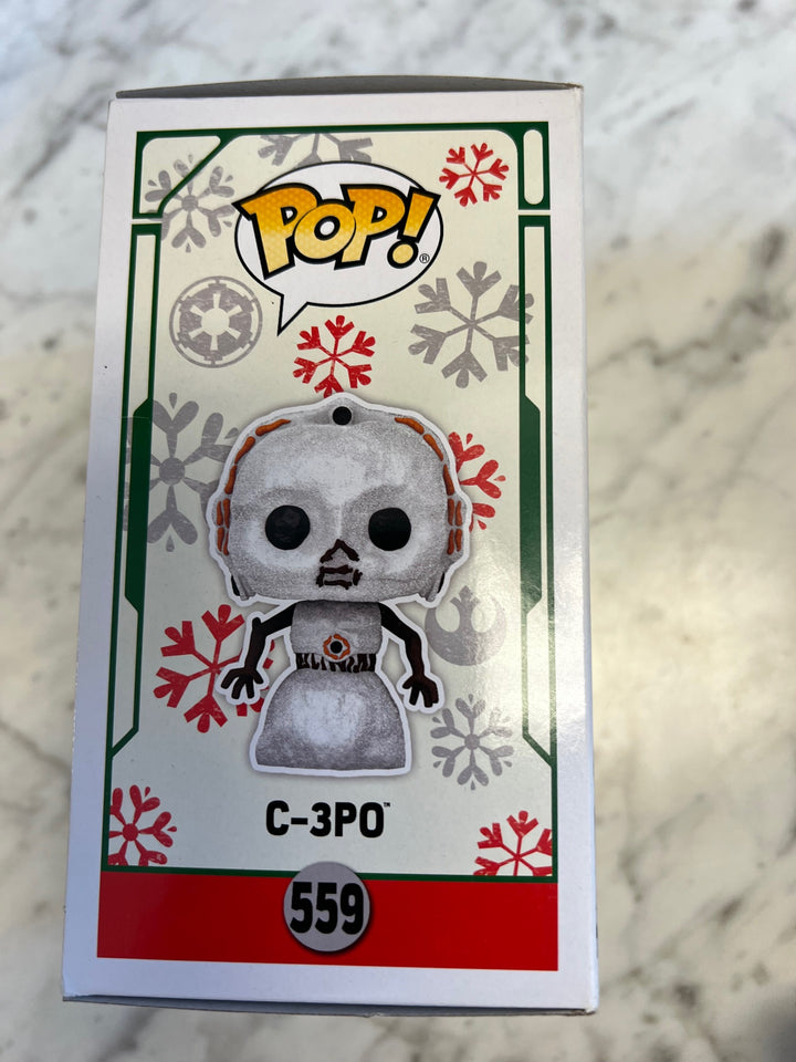 Funko Pop! C-3PO Snowman Holiday #559 Star Wars FP7825