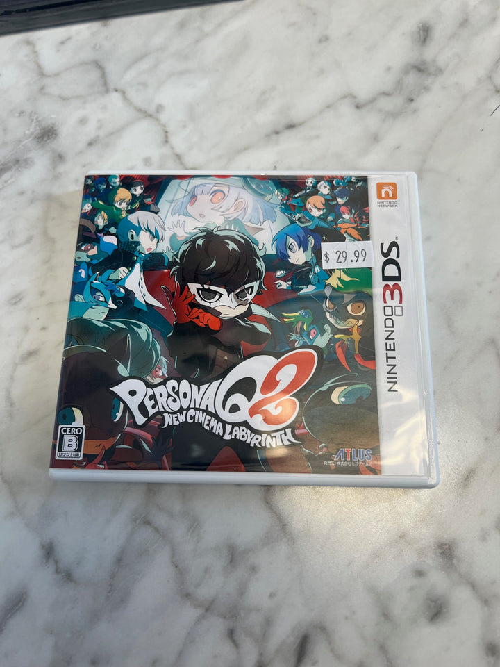 Persona Q2 New Cinema Labyrinth Japanese JP Nintendo 3DS     IMP7324