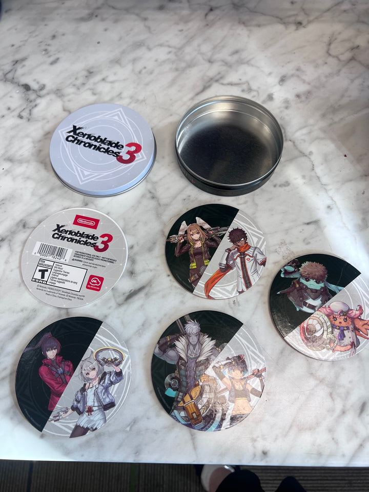 Xenoblade Chronicles 3 Coaster Set My Nintendo Rewards  UA93025
