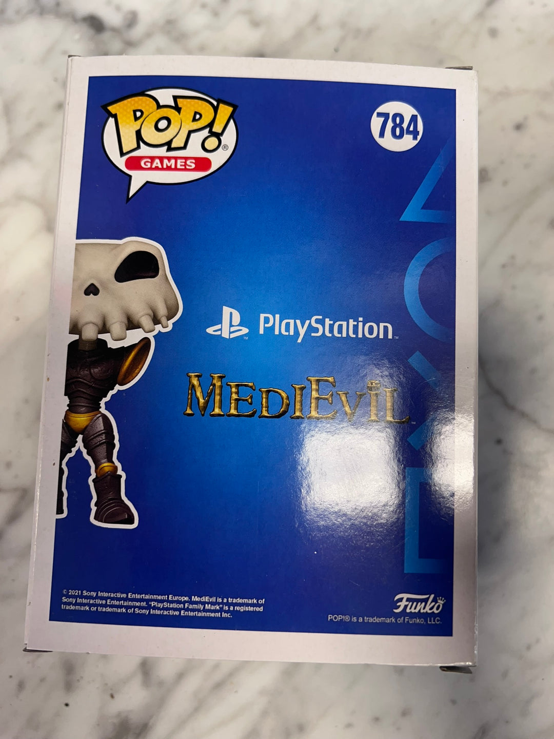 Funko Pop! Sir Daniel Fortesque #784 Playstation MediEvil FP12326